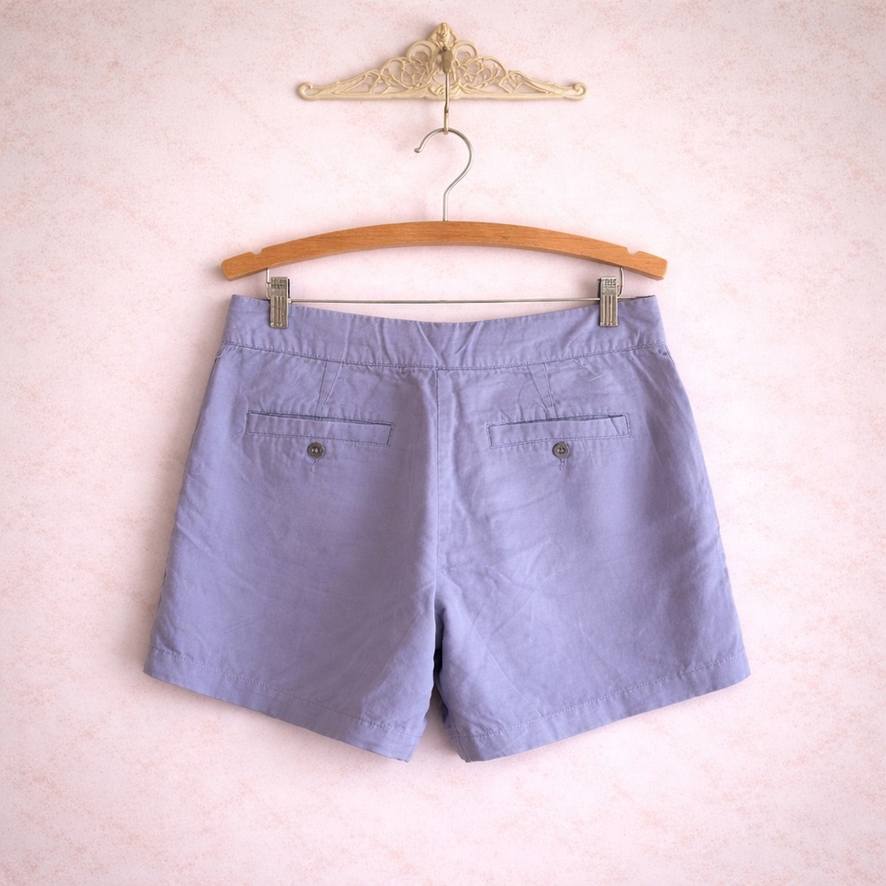 Max Jeans gray drawstring waist cargo everyday trouser shorts 8/29 NEW - Picture 2 of 6